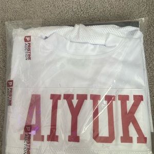 Signed Brandin Aiyuk jersey